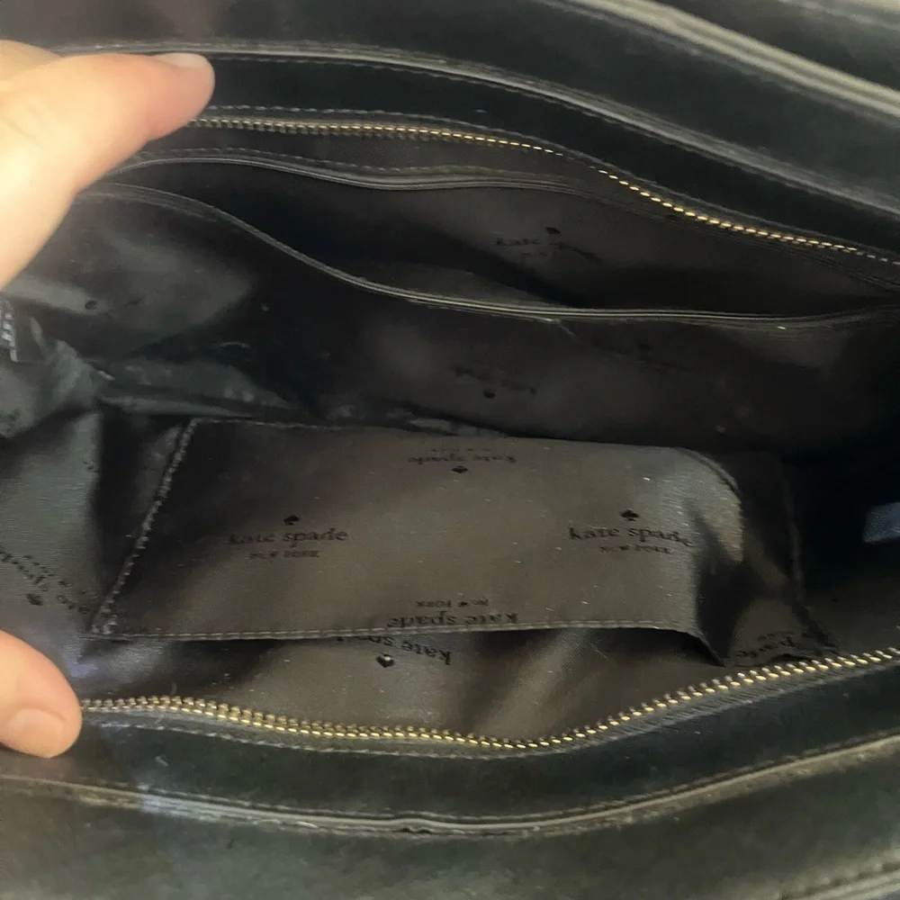 Kate Spade Black Medium Cross-Body Purse